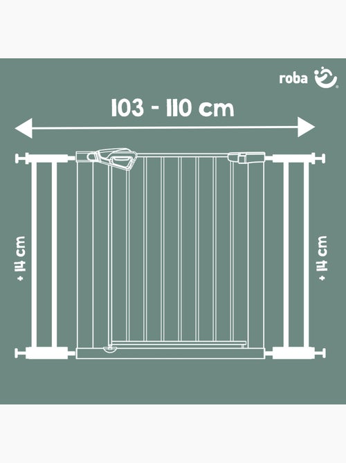 Extensión minimalista 14 cm para barandilla de seguridad easySafe+ Roba - Kiabi