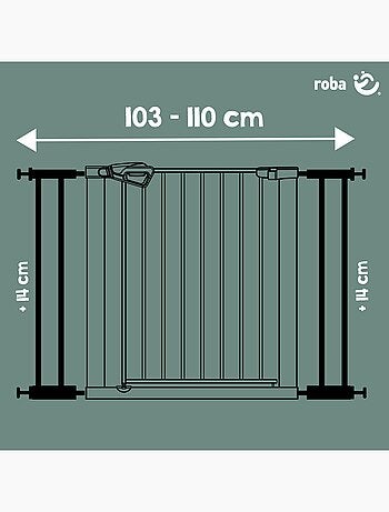 Extensión minimalista 14 cm para barandilla de seguridad easySafe+ Roba
