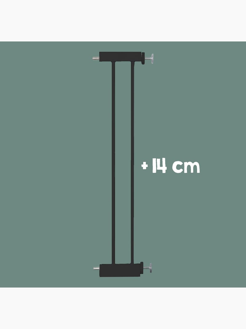 Extensión minimalista 14 cm para barandilla de seguridad easySafe+ Roba Negro - Kiabi