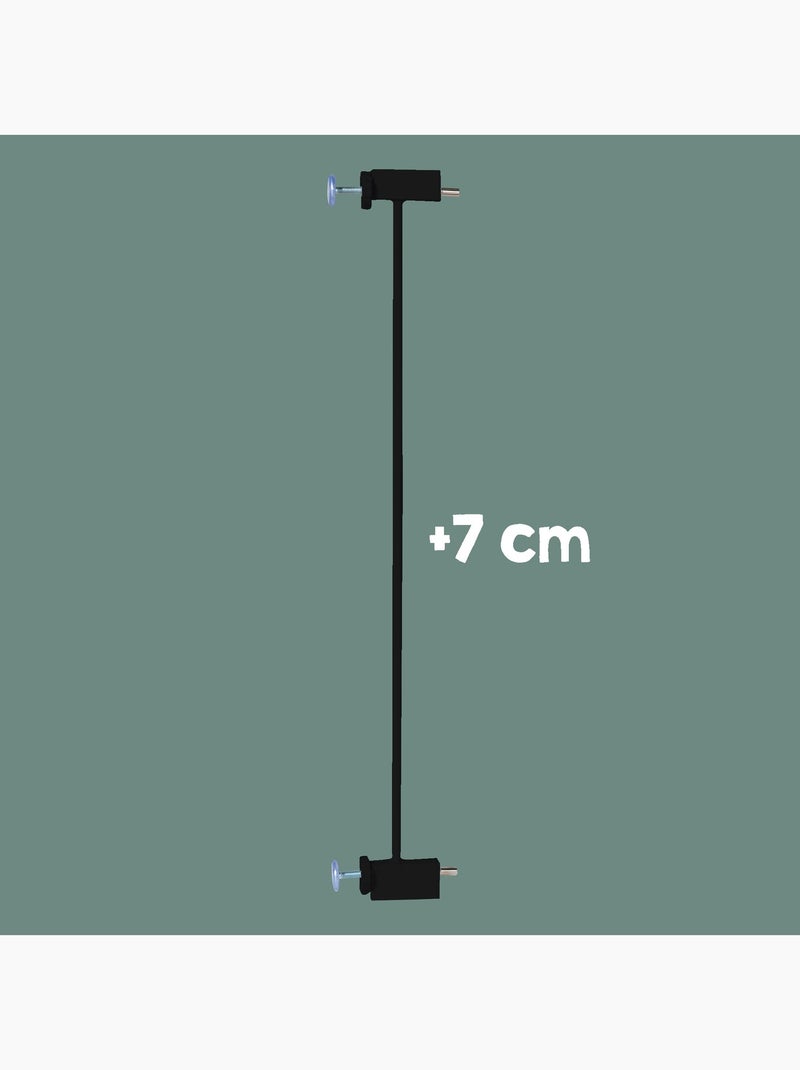 Extensión minimalista 7 cm para barandilla de seguridad easySafe+ Roba Negro - Kiabi