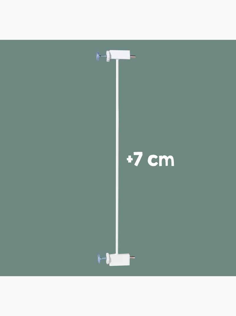 Extensión minimalista 7 cm para barandilla de seguridad Roba easySafe+ Roba Blanco - Kiabi