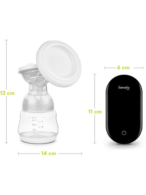 Extractor de leche eléctrico LIONELO Fidi Go - 150 ml - Pantalla fácil de leer - Accesorios incluido - Kiabi