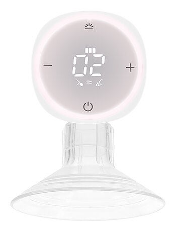 Extractor de leche eléctrico LIONELO Fidi One - Funcionamiento inalámbrico durante 2 horas - Capacid
