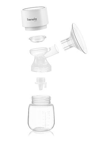 Extractor de leche eléctrico LIONELO Fidi One - Funcionamiento inalámbrico durante 2 horas - Capacid