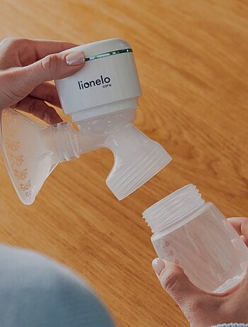 Extractor de leche eléctrico LIONELO Fidi Plus - Sin BPA - 150 min inalámbrico