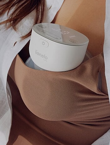 Extractor de leche eléctrico manos libres LIONELO Fidi Free Simple - 3 modos - 9 niveles - 5 tamaños