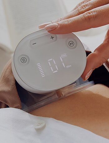 Extractor de leche eléctrico manos libres LIONELO Fidi Free Simple - 3 modos - 9 niveles - 5 tamaños