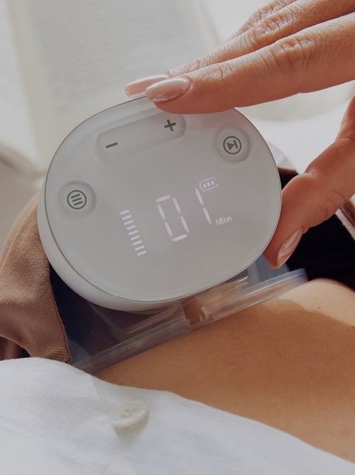 Extractor de leche eléctrico manos libres LIONELO Fidi Free Simple - 3 modos - 9 niveles - 5 tamaños - Kiabi Extractor de leche eléctrico manos libres LIONELO Fidi Free Simple - 3 modos - 9 niveles - 5 tamaños - Kiabi