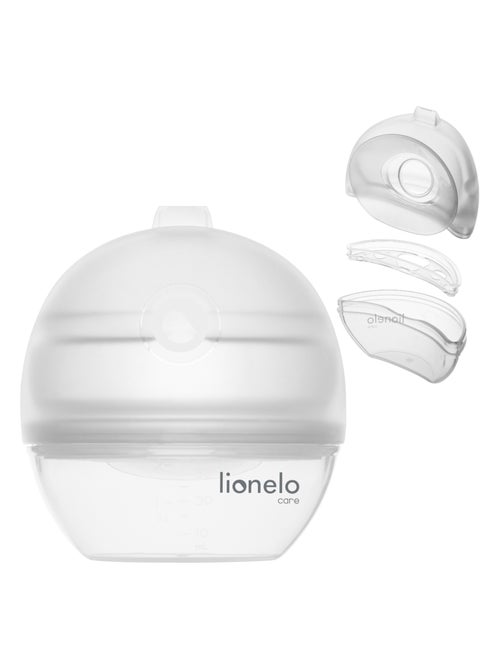 Extractor de leche y extractor 2 en 1 LIONELO Milky - 60 ml - Discreto - Manos libres - Sin BPA - Kiabi