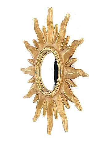 Exvoto espejo sol decoración de pared