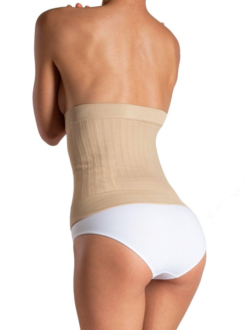 Faja reductora y moldeadora Beige - Kiabi