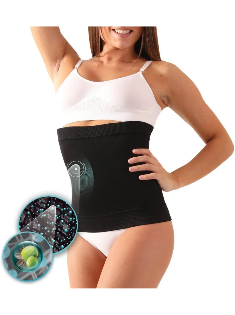 Faja reductora y moldeadora Negro - Kiabi