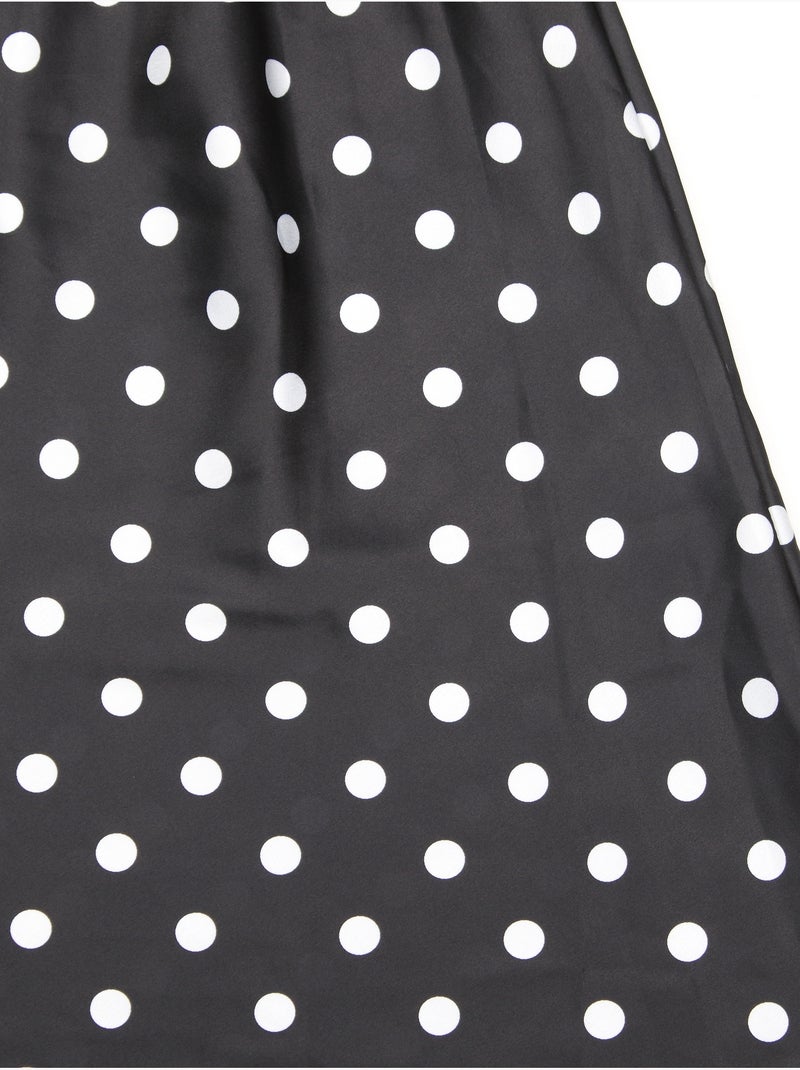 Falda con elásticos - Kids Star Negro - Kiabi