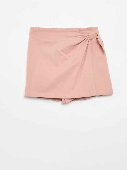 Falda con lazo de fantasía - Kiabi