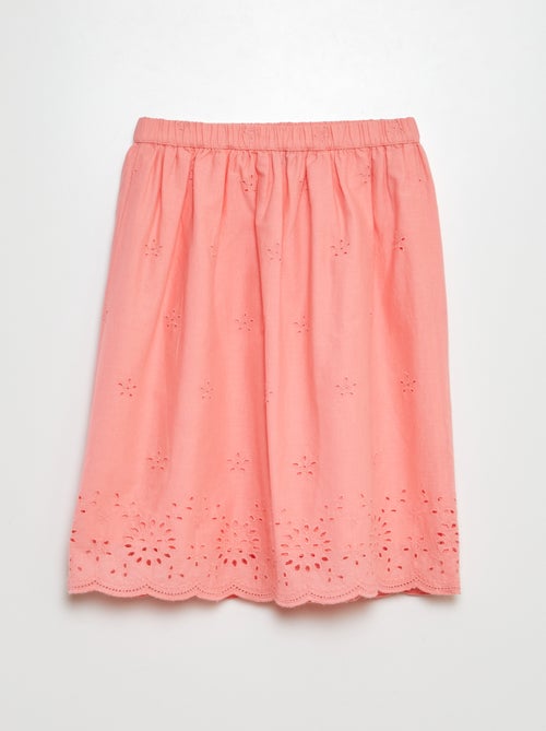 Falda con motivos de encaje - Kiabi