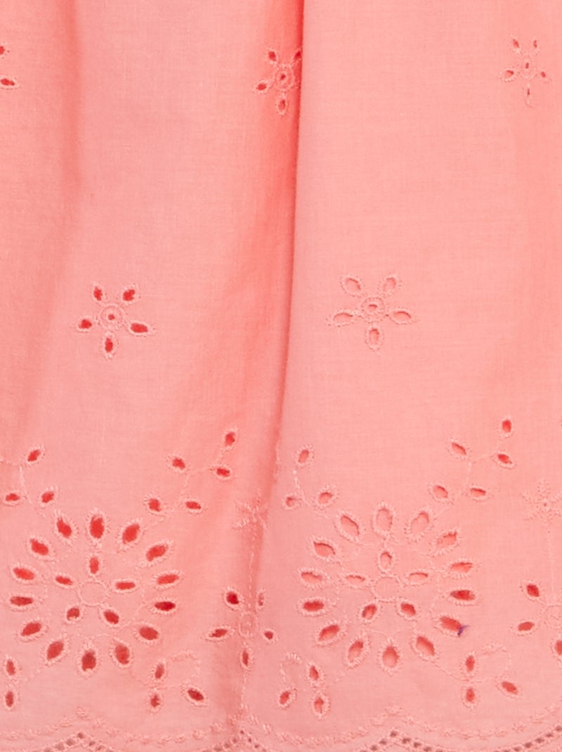 Falda con motivos de encaje ROSA - Kiabi