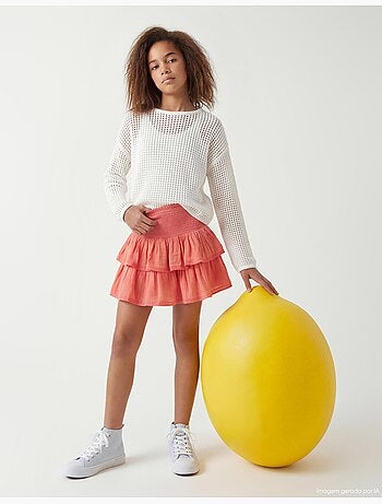 Falda con volantes, MO Fashion
