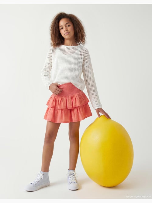 Falda con volantes, MO Fashion - Kiabi