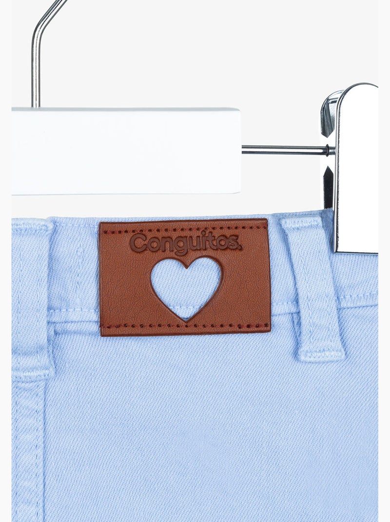 Falda conguitos Azul real - Kiabi