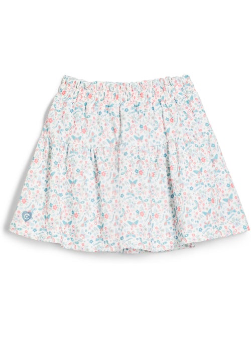 Falda conguitos falda con mariposas - Kiabi