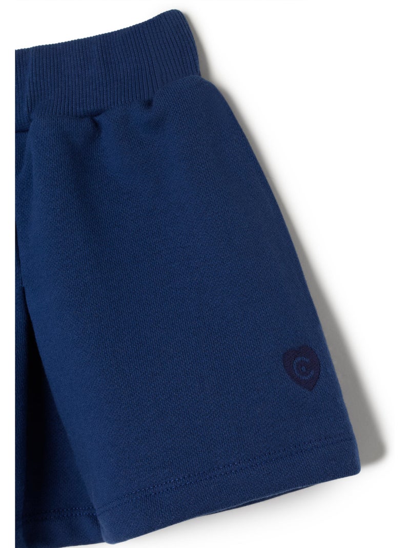 Falda conguitos falda plush Azul marino - Kiabi