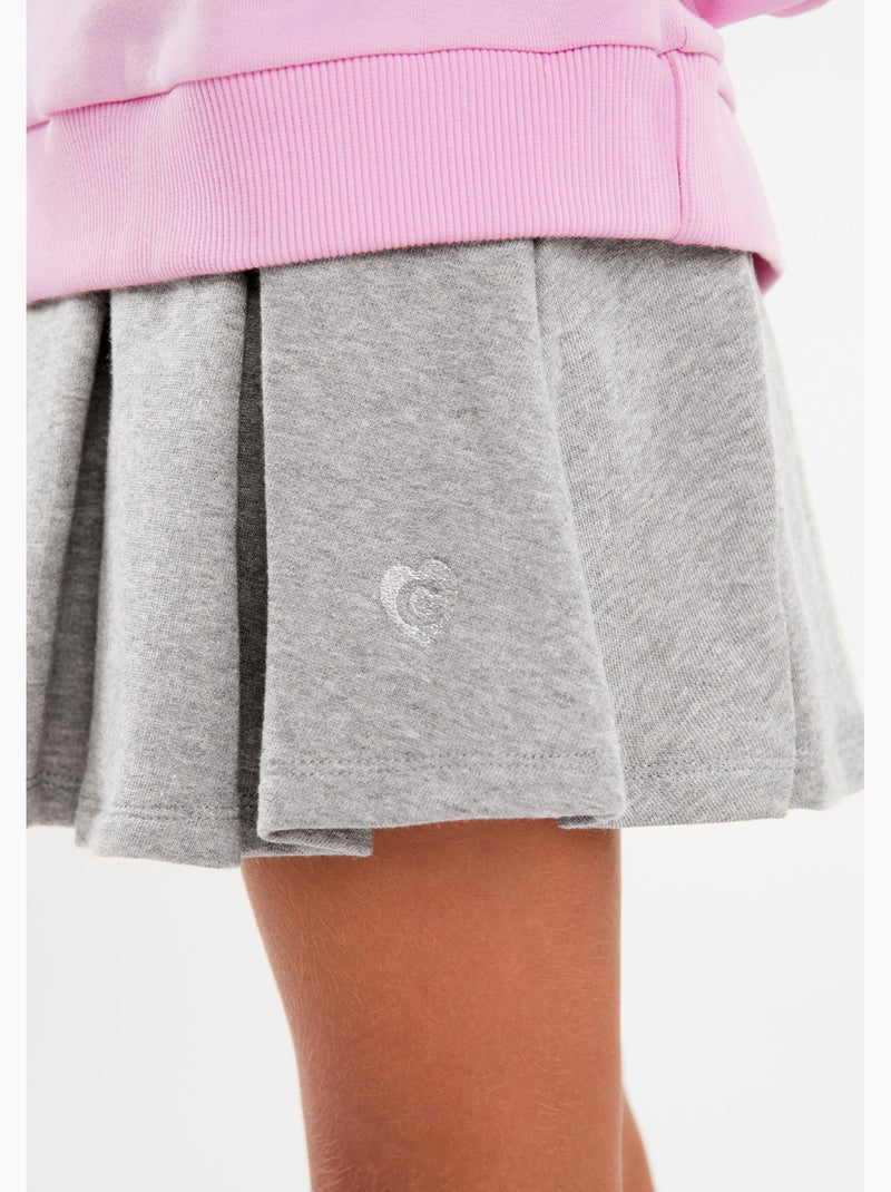 Falda conguitos Gris gris - Kiabi