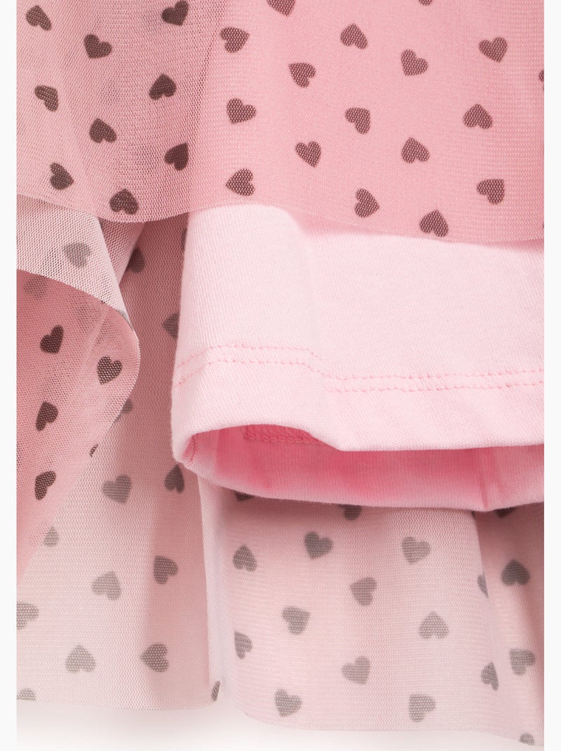 Falda conguitos Rosa - Kiabi
