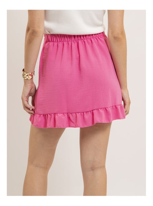 Falda corta cruzada XOTESS - Kiabi