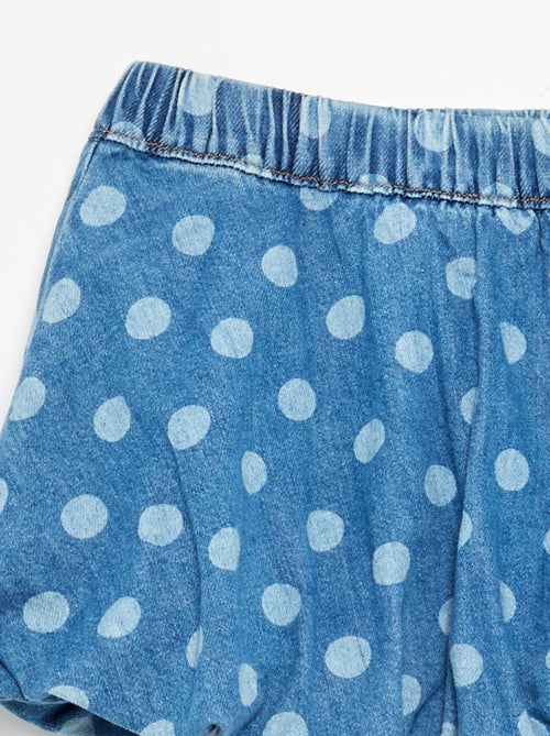 Falda corta de estilo globo estampada - Kiabi Falda corta de estilo globo estampada - Kiabi