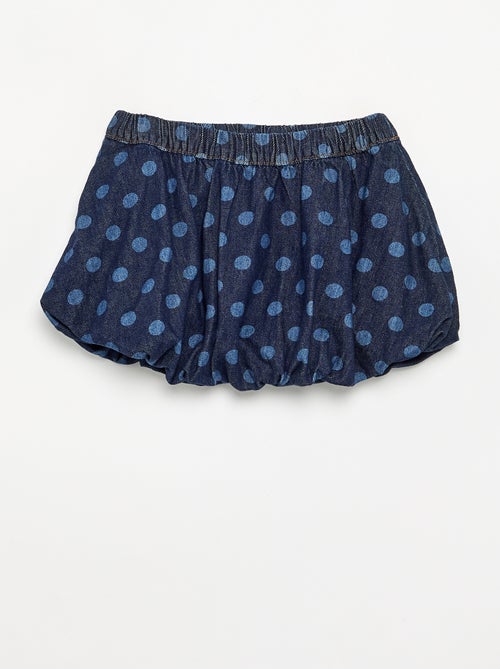 Falda corta de estilo globo estampada - Kiabi Falda corta de estilo globo estampada - Kiabi