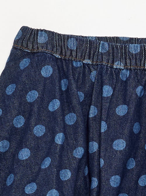 Falda corta de estilo globo estampada - Kiabi Falda corta de estilo globo estampada - Kiabi