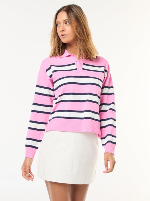 Falda corta de felpa - Kiabi