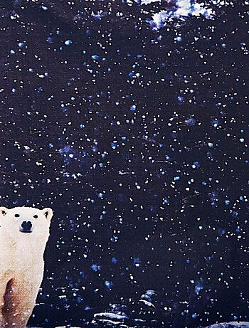 Falda corta de invierno Niña | Estampado Oso Polar | SNOW BEAR