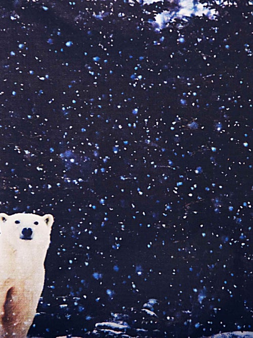 Falda corta de invierno Niña | Estampado Oso Polar | SNOW BEAR - Kiabi