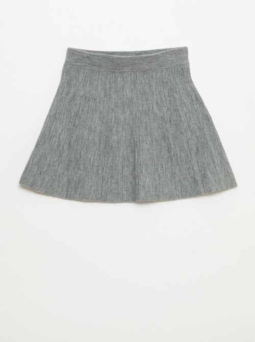 Falda corta de punto - Kiabi