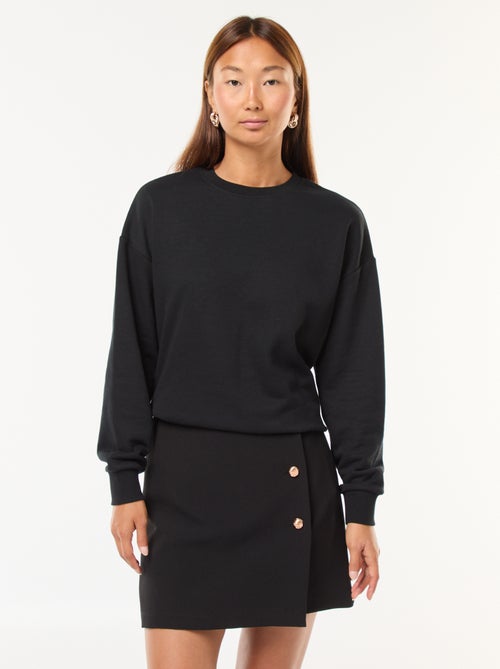 Falda corta en Milano con botones dorados - Kiabi