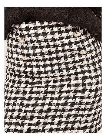 Falda corta estampada XAMAS