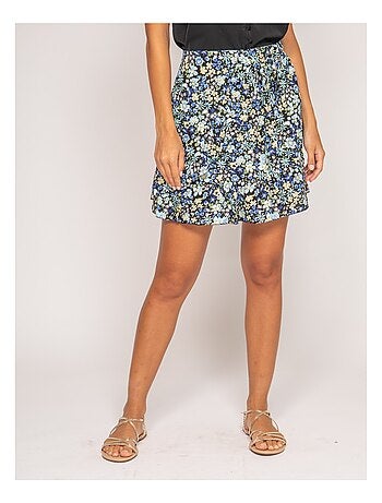 Falda corta estampada XOKAO