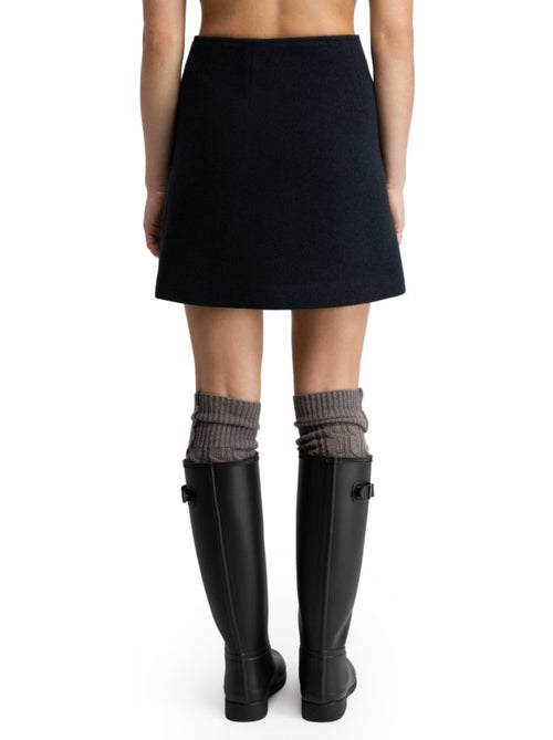 Falda corta lana mujer mujer tivoli-w - Kiabi Falda corta lana mujer mujer tivoli-w - Kiabi