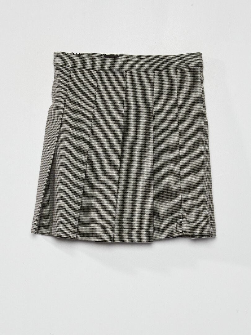 Falda corta plisada - - Kiabi - 5.00€