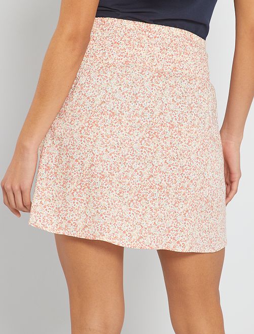 Falda corta premamá - BLANCO - Kiabi - 15.00€