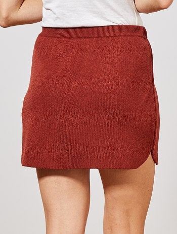 Falda corta punto - Kiabi