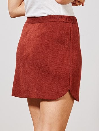 Falda corta punto - Kiabi