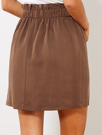 Falda corta vaporosa - Kiabi