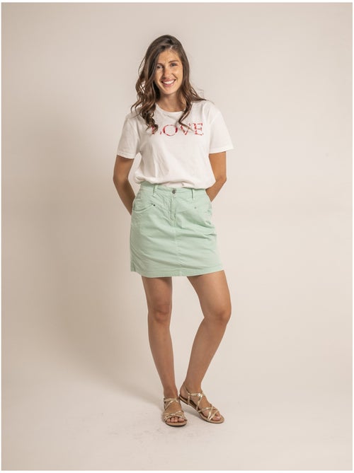 Falda corta XOMIA - Kiabi