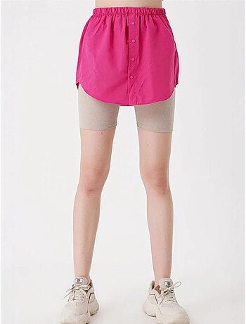 Falda de camisa base de sudadera y suéter bdart