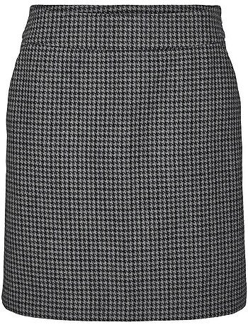 Falda de Cuadros Pata de Gallo para Mujer Vero Moda