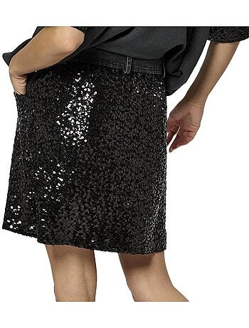 Falda de Lentejuelas para Mujer Kaporal