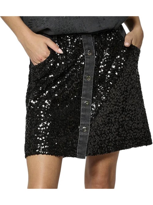 Falda de Lentejuelas para Mujer Kaporal - Kiabi