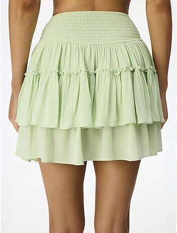 Falda de mujer somer con volantes penti